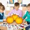 Halloween Pumpkin Decorating Stickers - 24 Large Sheets